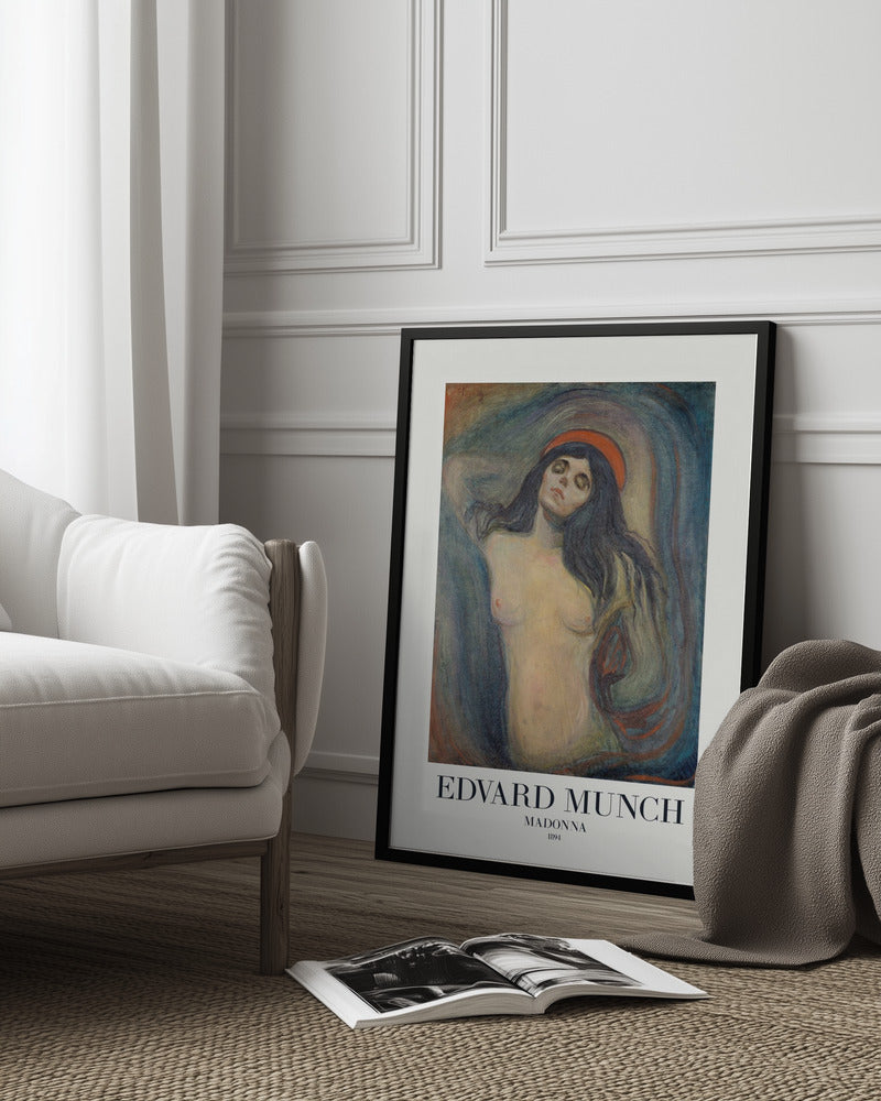 Madonna 1894 Poster och Canvastavla