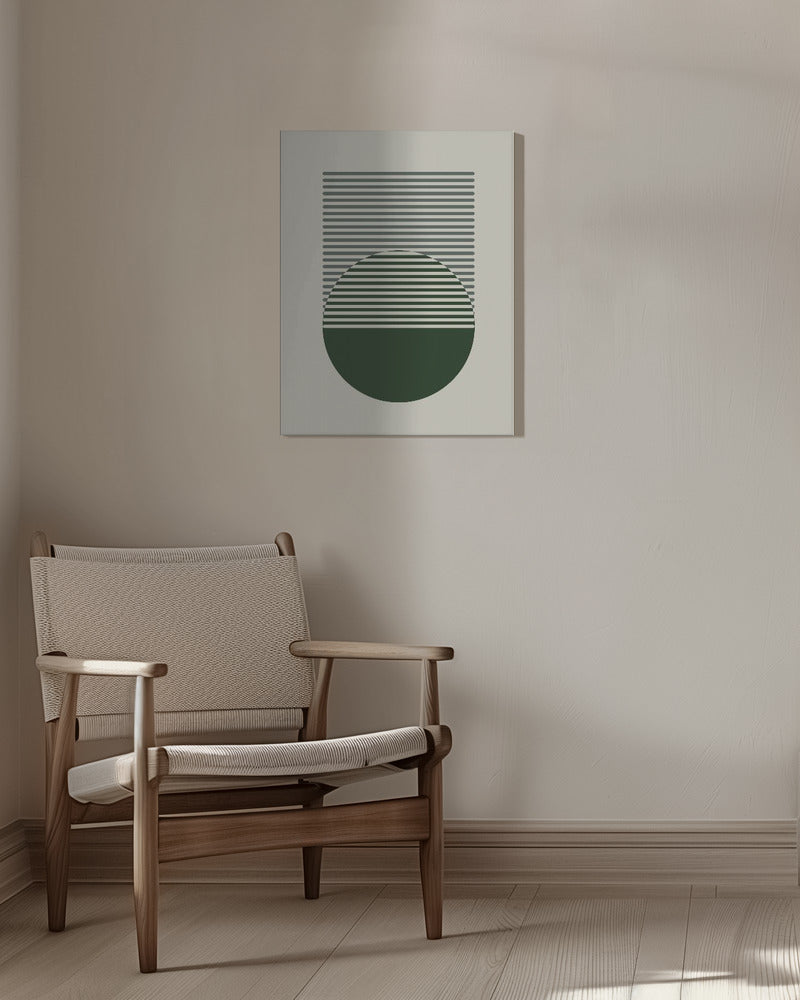 Minimal Abstract Circles I Poster och Canvastavla