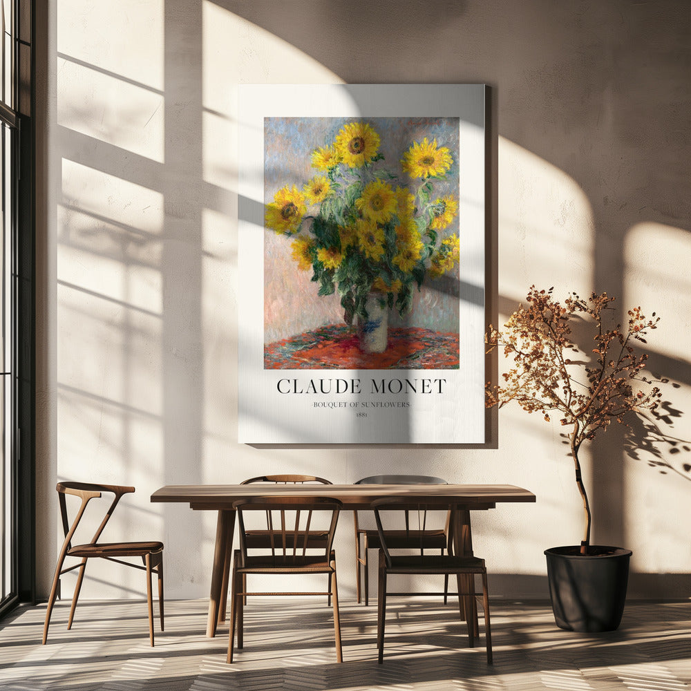 Bouquet Of Sunflowers Poster och Canvastavla