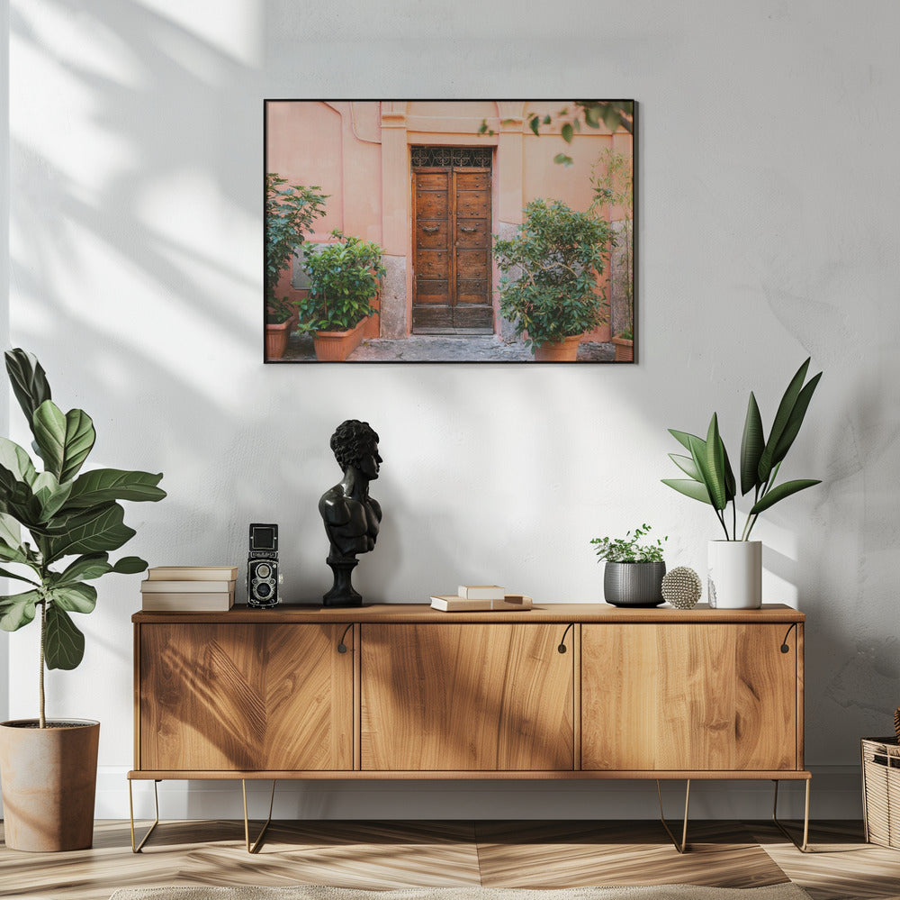 The Trastevere door Poster och Canvastavla