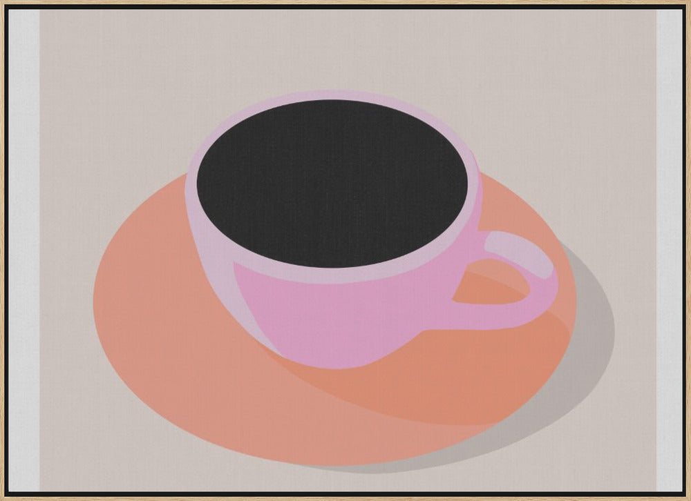 More Espresso Less Depresso Poster och Canvastavla