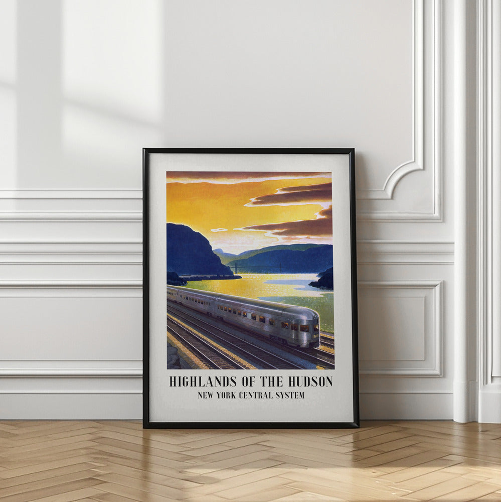 Highlands of the Hudson New York Central System Poster och Canvastavla