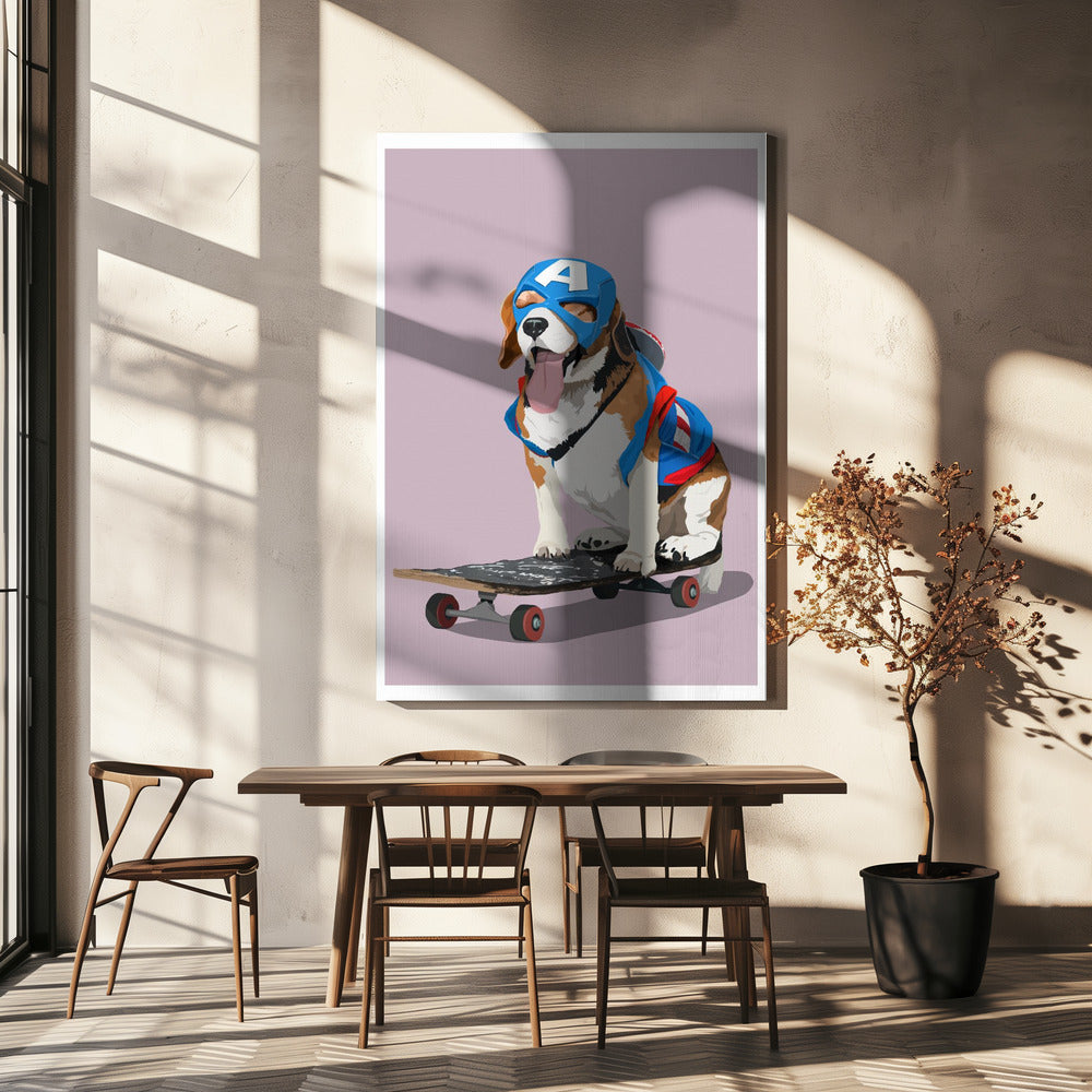 My Kind Of Hero Poster och Canvastavla