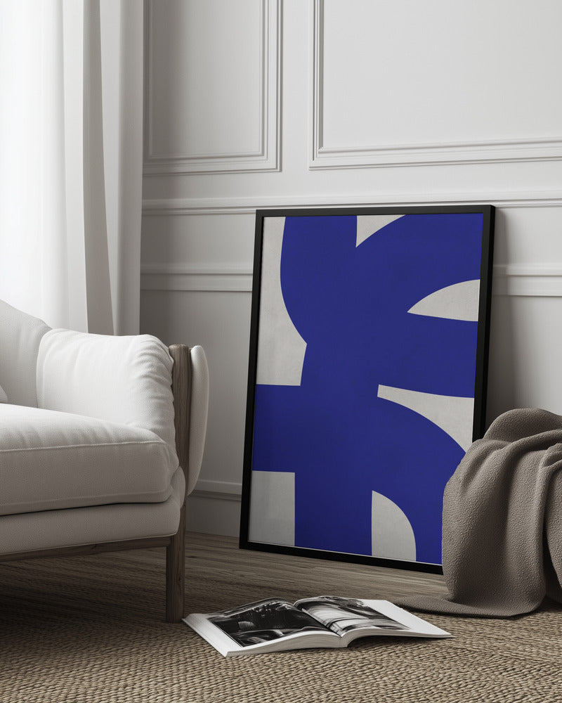 Undulating curves 5 Poster och Canvastavla