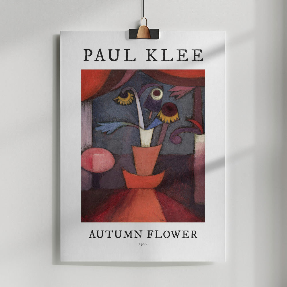 Autumn Flower 1922 Poster och Canvastavla