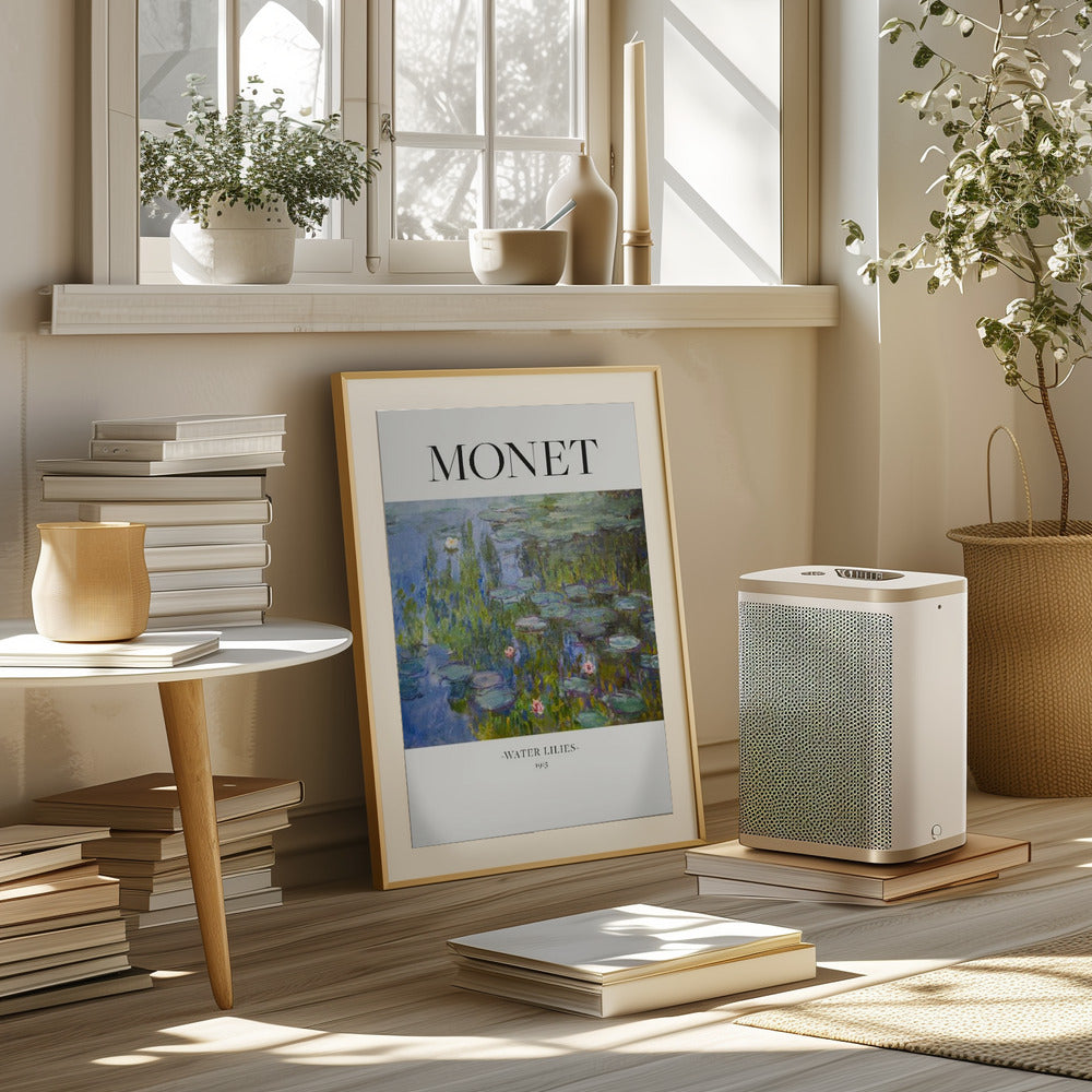 Water Lilies 1915 Poster och Canvastavla