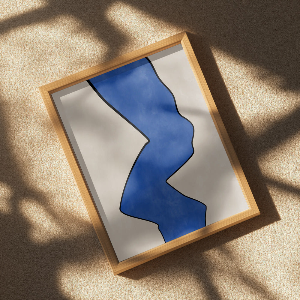 3x4 Aspectratio Indigo8 Poster och Canvastavla