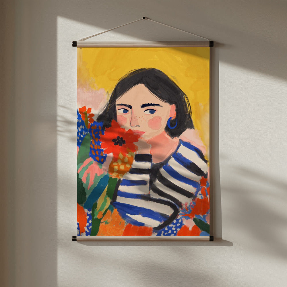 Cheeky in bloom Poster och Canvastavla