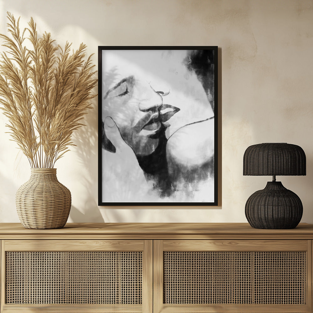 Kiss Close Poster och Canvastavla