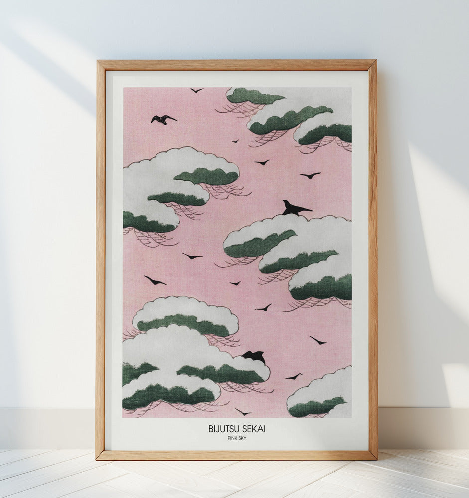 Pink Sky Poster och Canvastavla