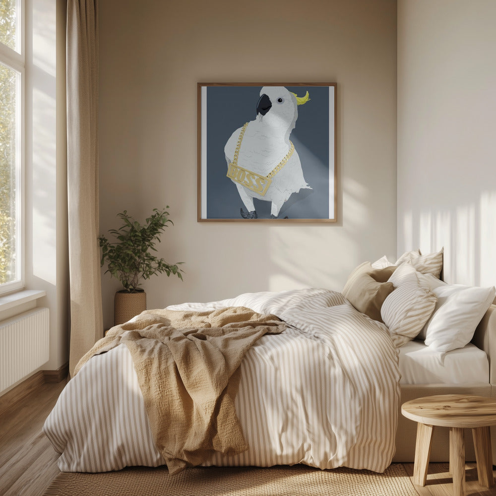 Swag Parrot Poster och Canvastavla