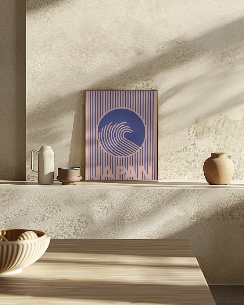 Great Wave of Japan Poster och Canvastavla