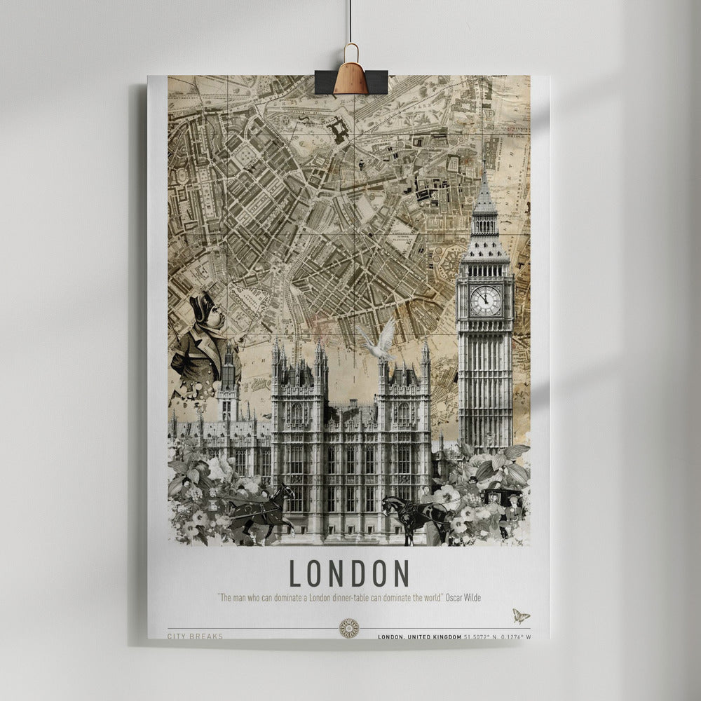 London Westminster (City Breaks) Poster och Canvastavla
