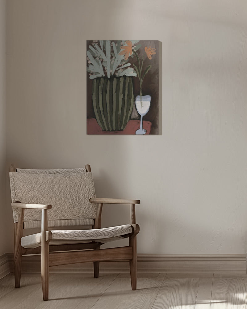 Floral still life no 4 Poster och Canvastavla