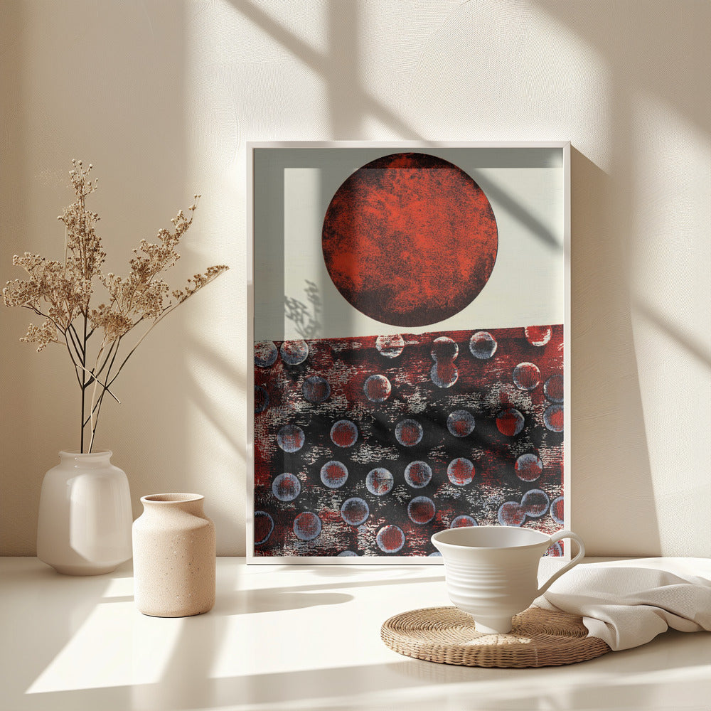 Spacemessage 3. Poster och Canvastavla