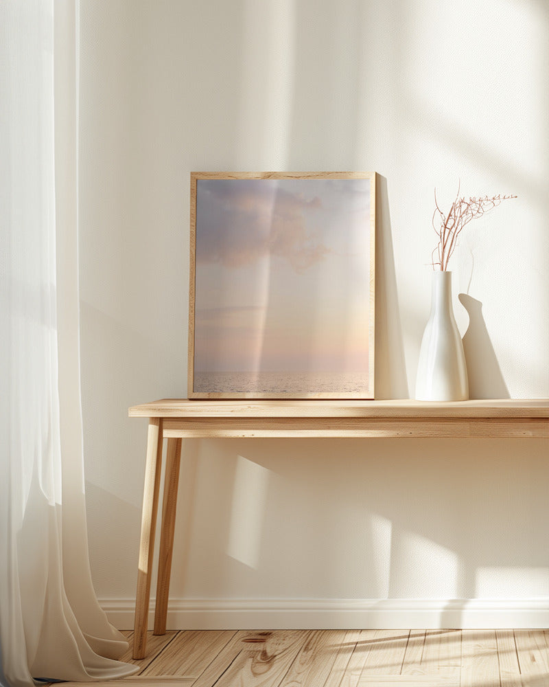 Pastel Color Sunset Poster och Canvastavla