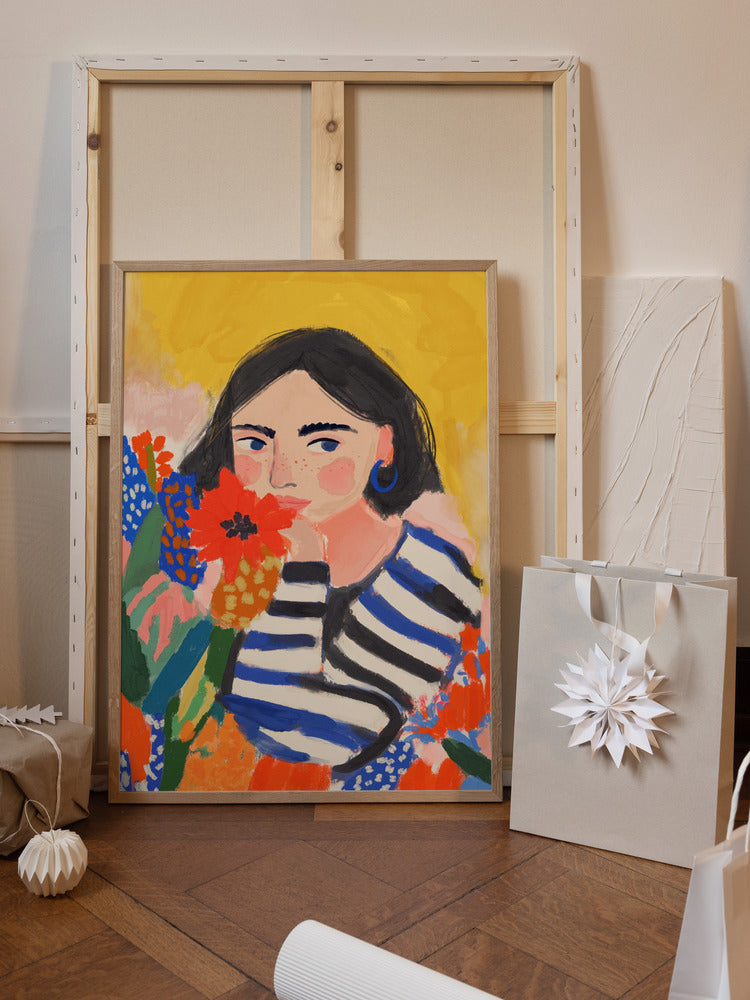 Cheeky in bloom Poster och Canvastavla