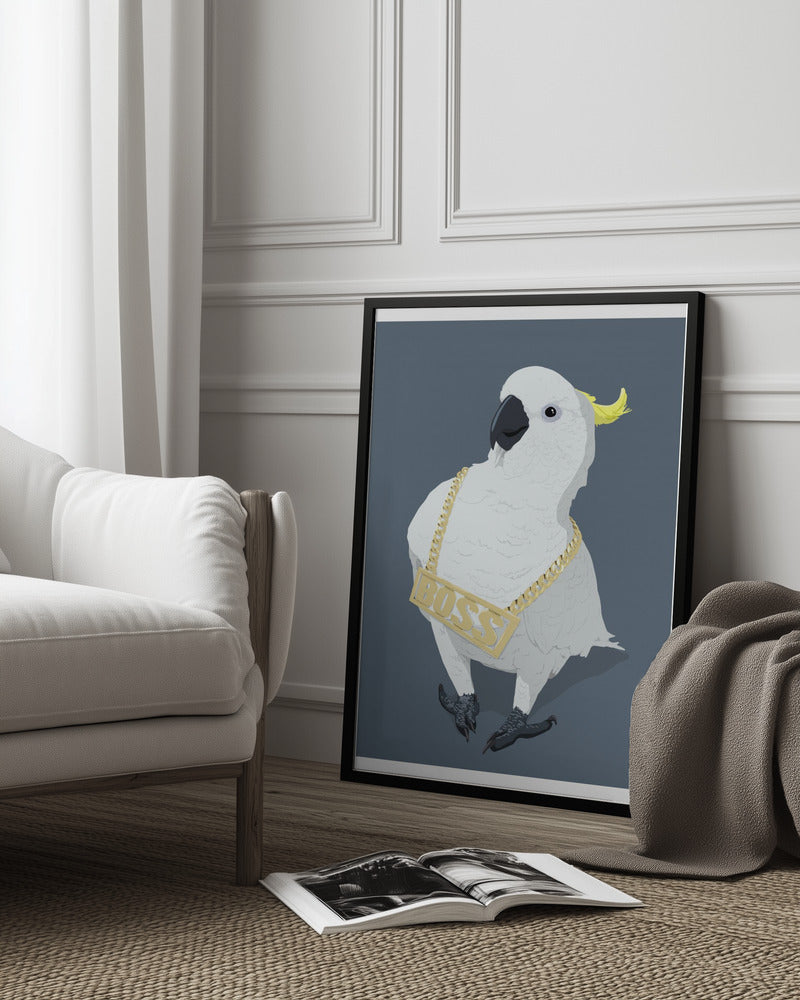 Swag Parrot Poster och Canvastavla