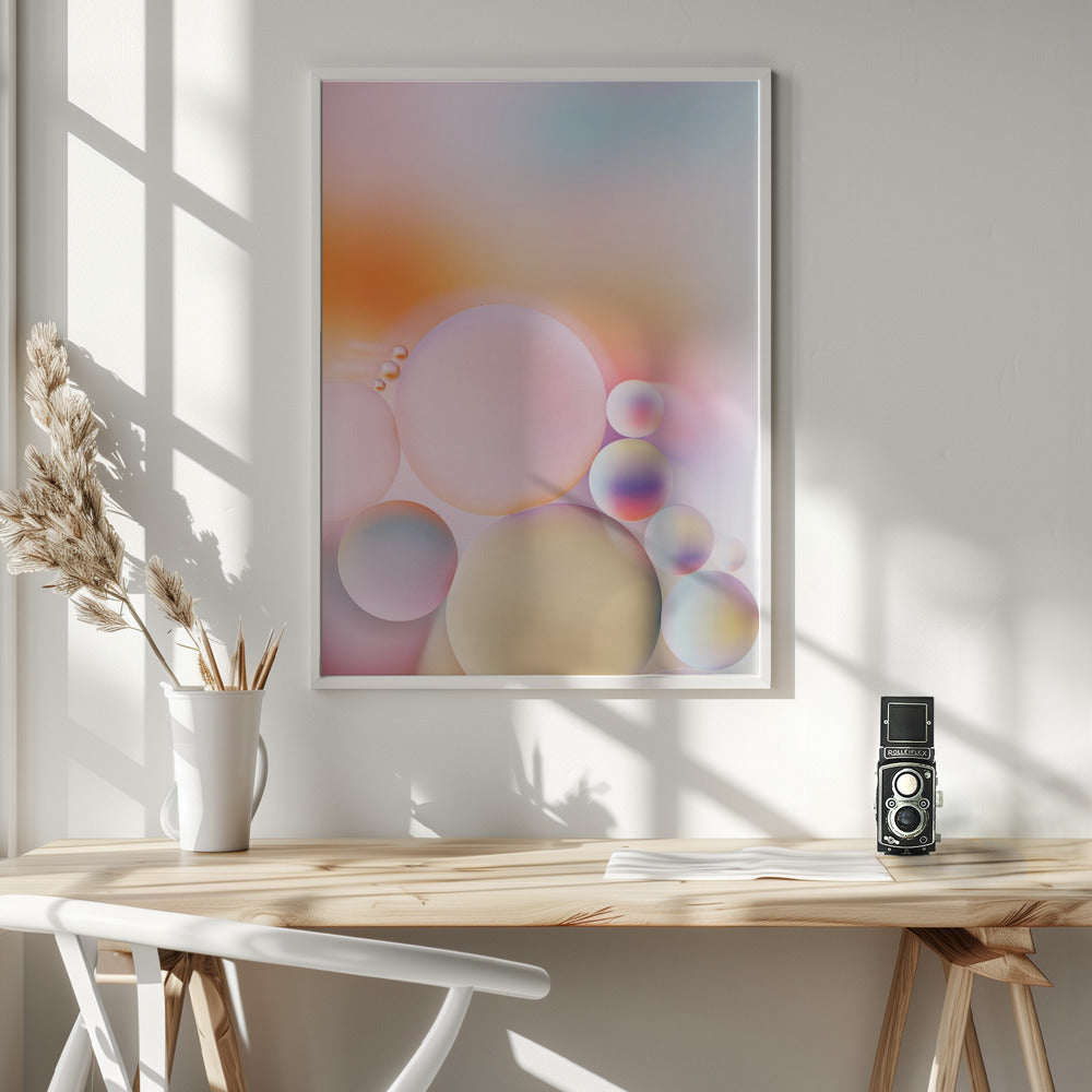 Oil and water VII Poster och Canvastavla