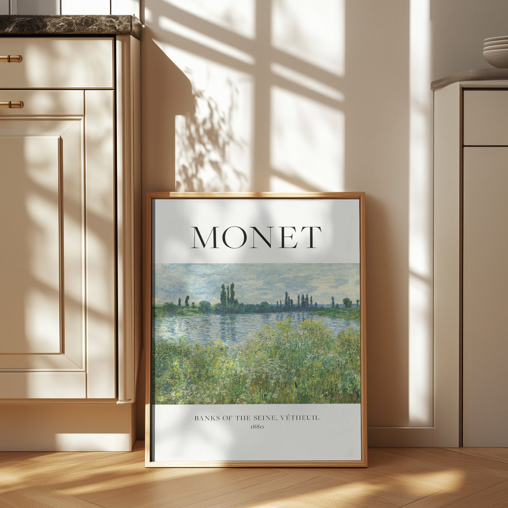 Banks Of The Seine Poster och Canvastavla