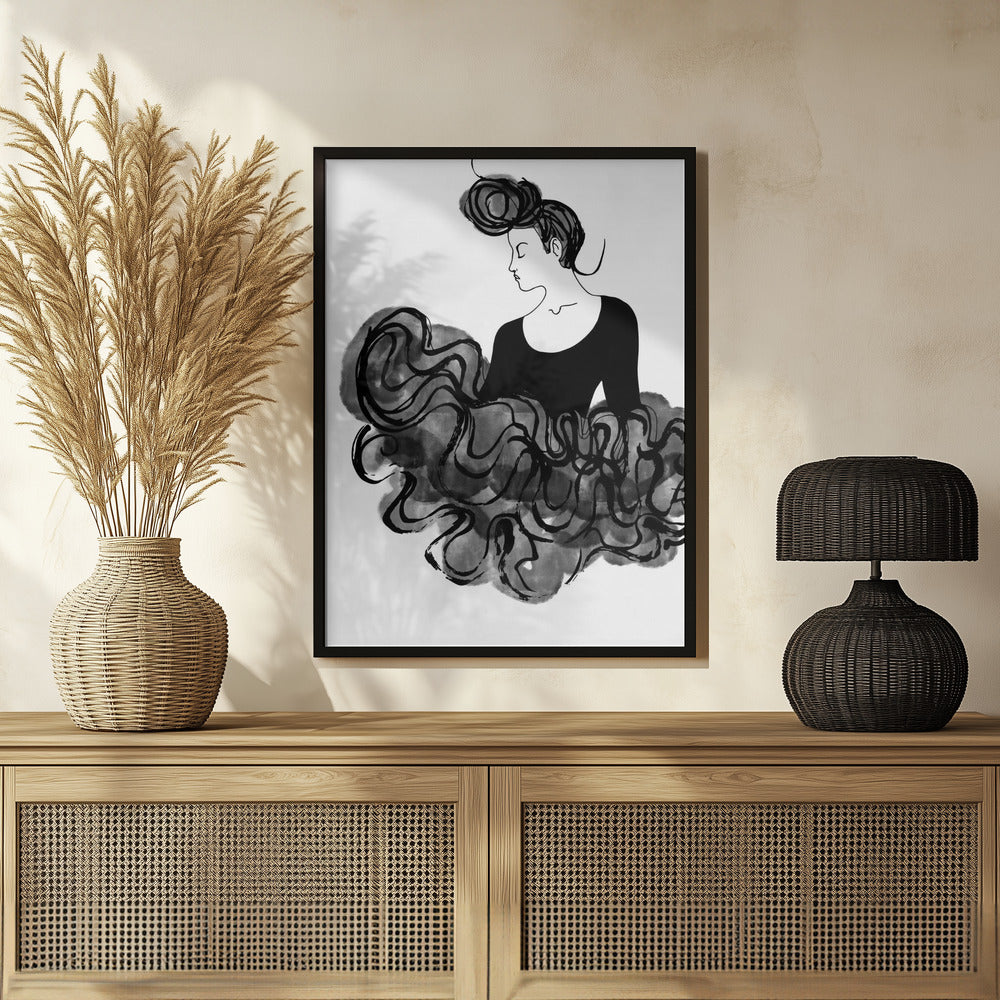 Ballerina Poster och Canvastavla