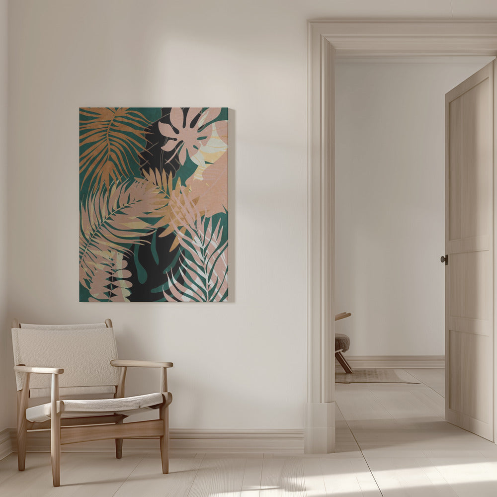 Leaves Summerly Poster och Canvastavla