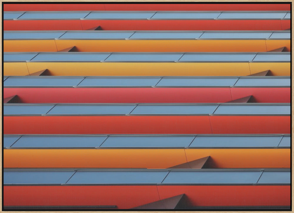 Colour Stripes Poster och Canvastavla