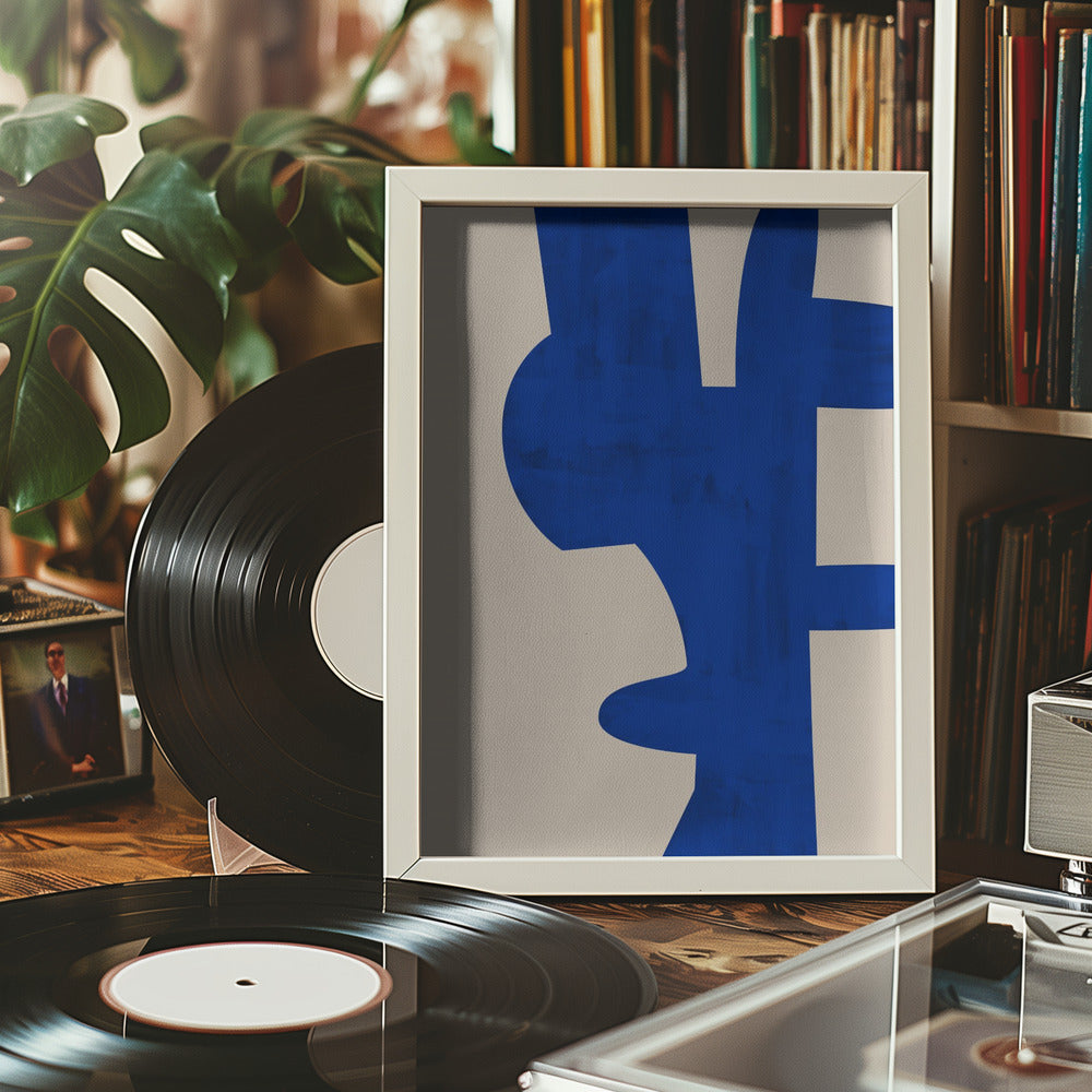 3x4 Aspectratio Indigo63 Poster och Canvastavla