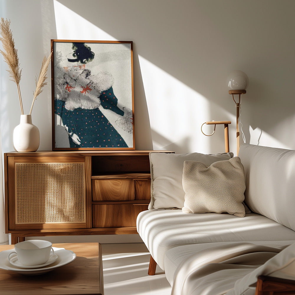 La Revue Blanche (1895) Poster och Canvastavla