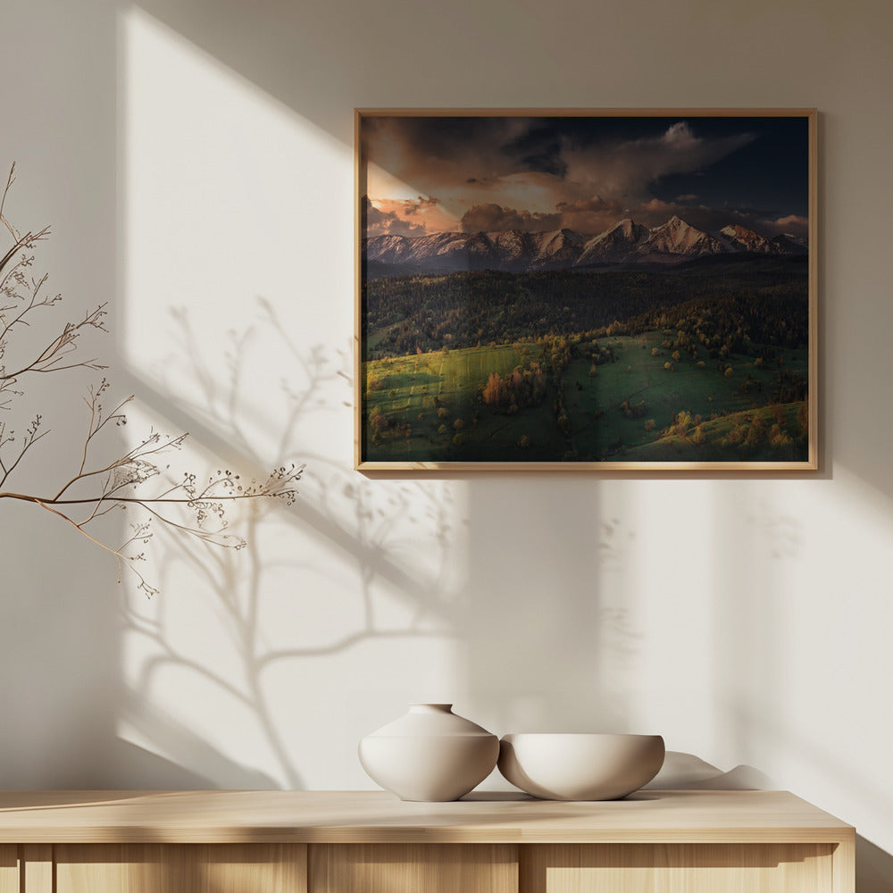 Morning in High Tatras Poster och Canvastavla