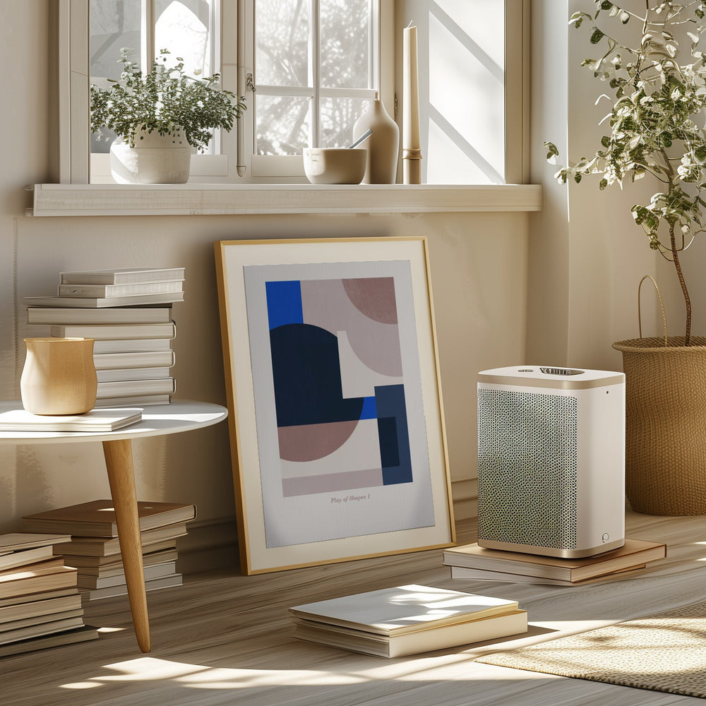 Play of Shapes 1 Poster och Canvastavla