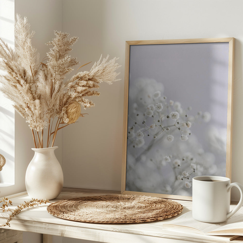 Babys Breath Poster och Canvastavla