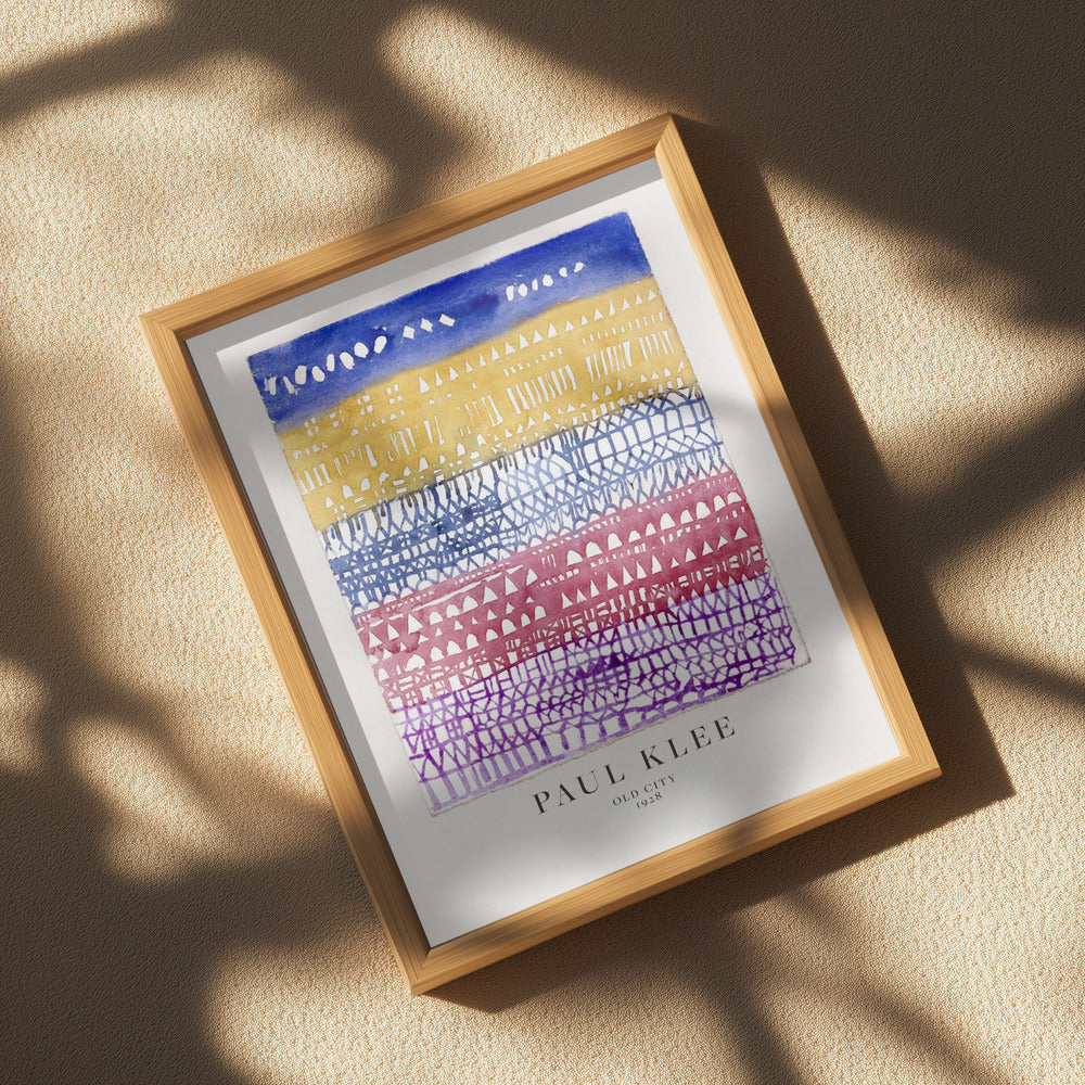 Old City Poster och Canvastavla