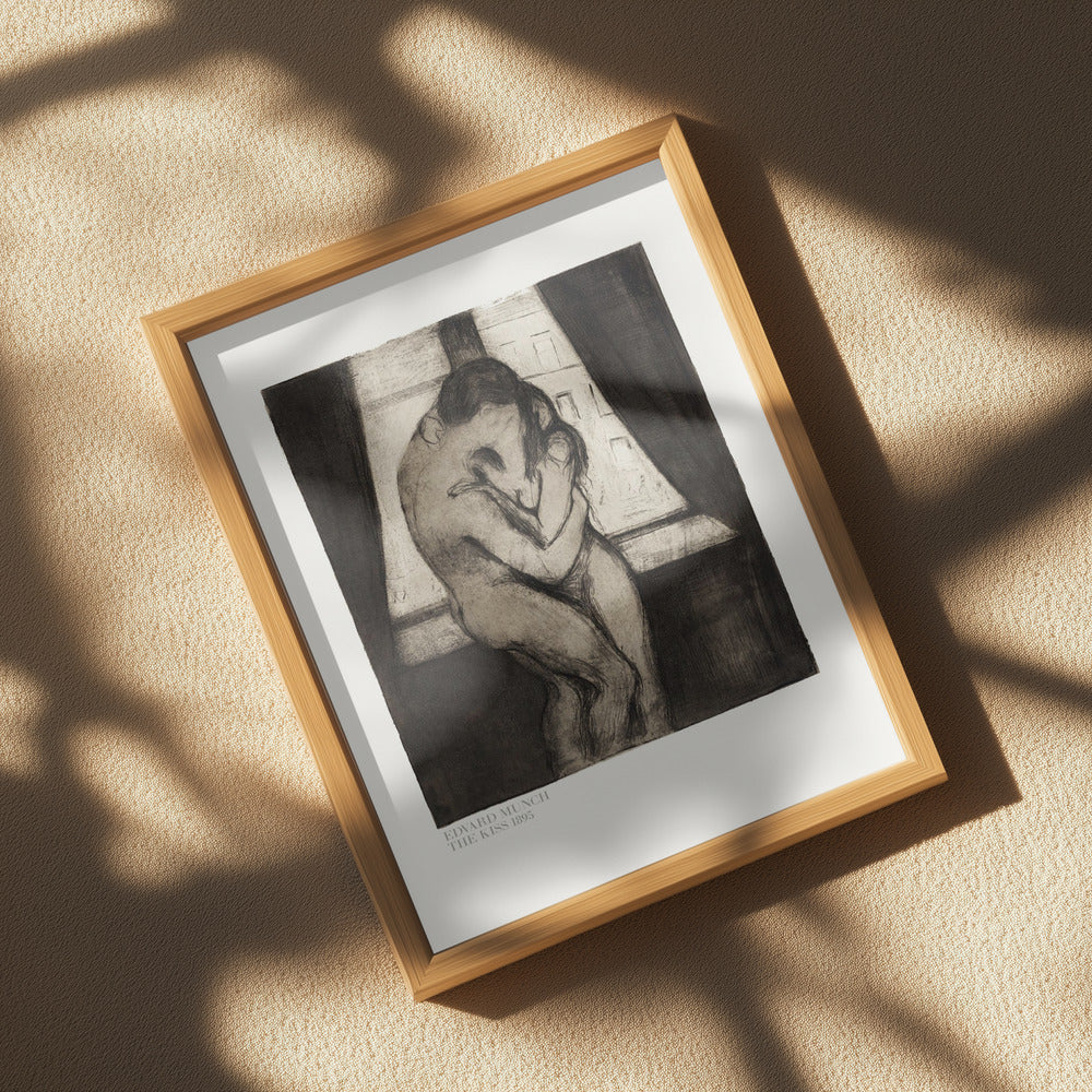 The Kiss 1895 Poster och Canvastavla