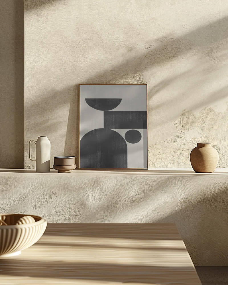 Shape Study No2. Poster och Canvastavla