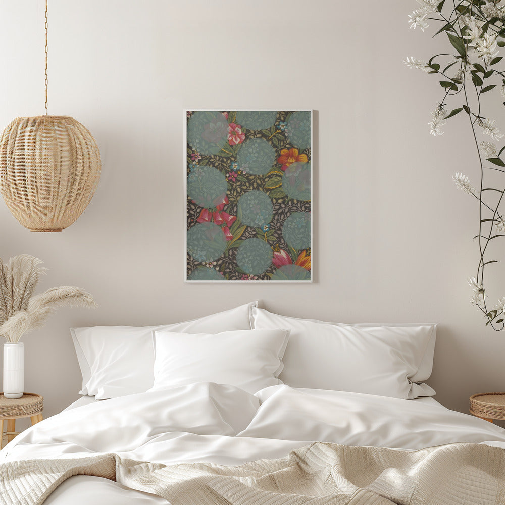 Colourful Flower Poster och Canvastavla