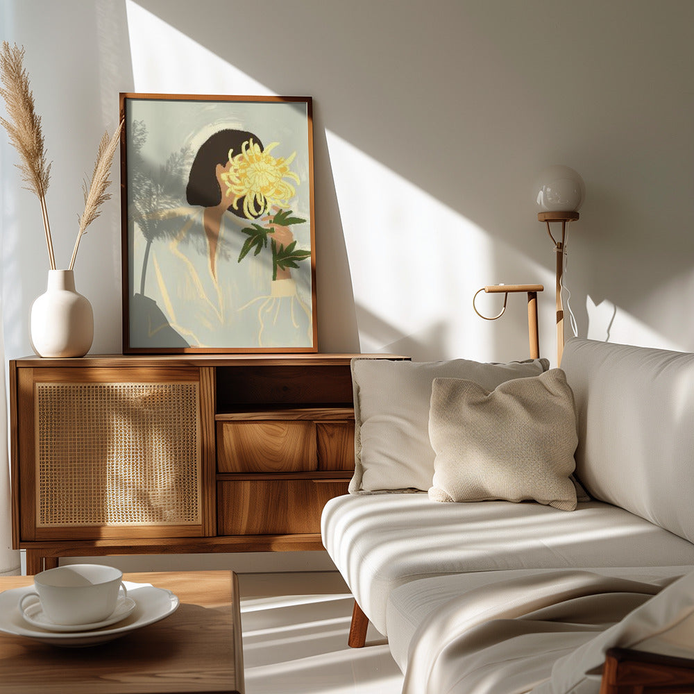 Thecrysanthemum Poster och Canvastavla