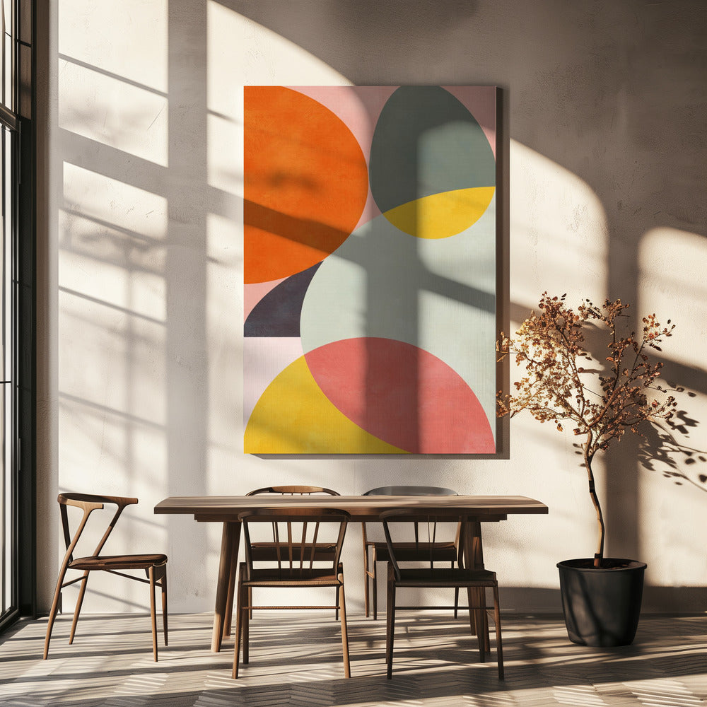 Friendly Colors1 Poster och Canvastavla