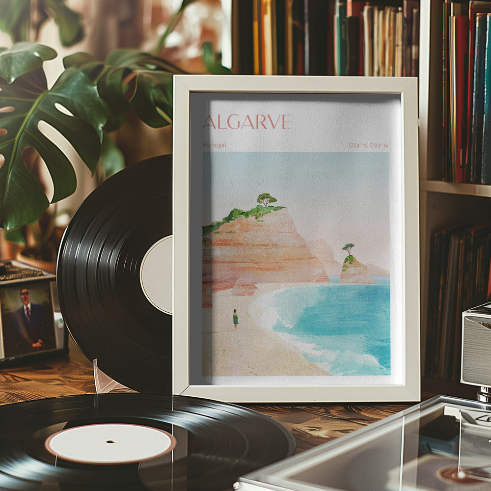Algarve, Portugal Poster och Canvastavla