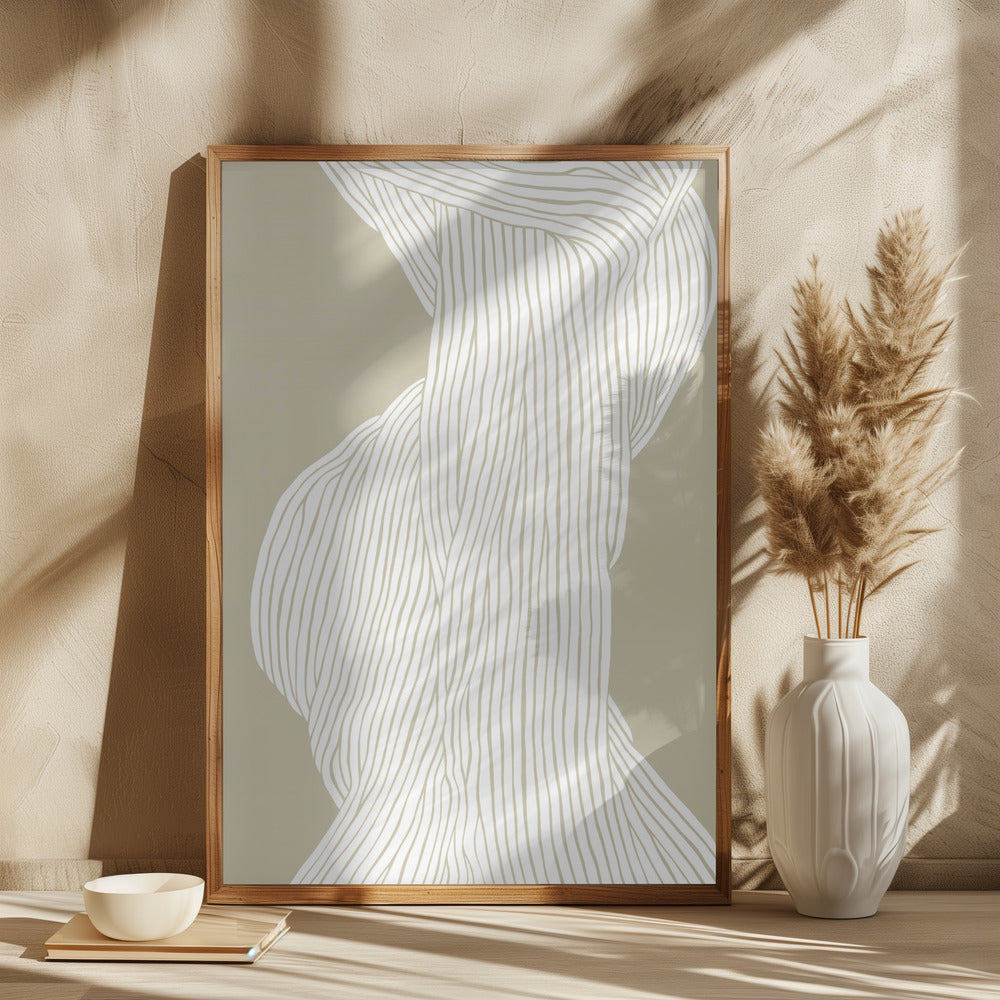 Fibers No 7 Poster och Canvastavla