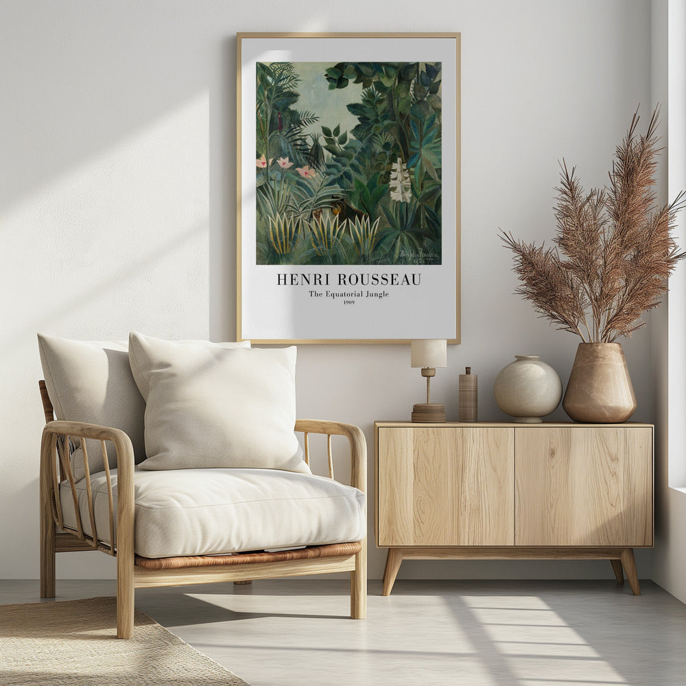 The Equatorial Jungle Poster och Canvastavla