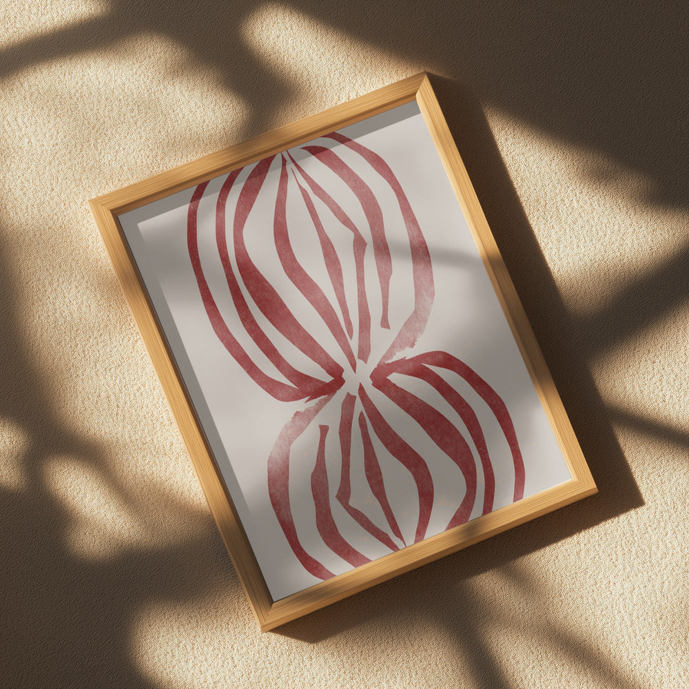 New Vase Line Art Poster och Canvastavla