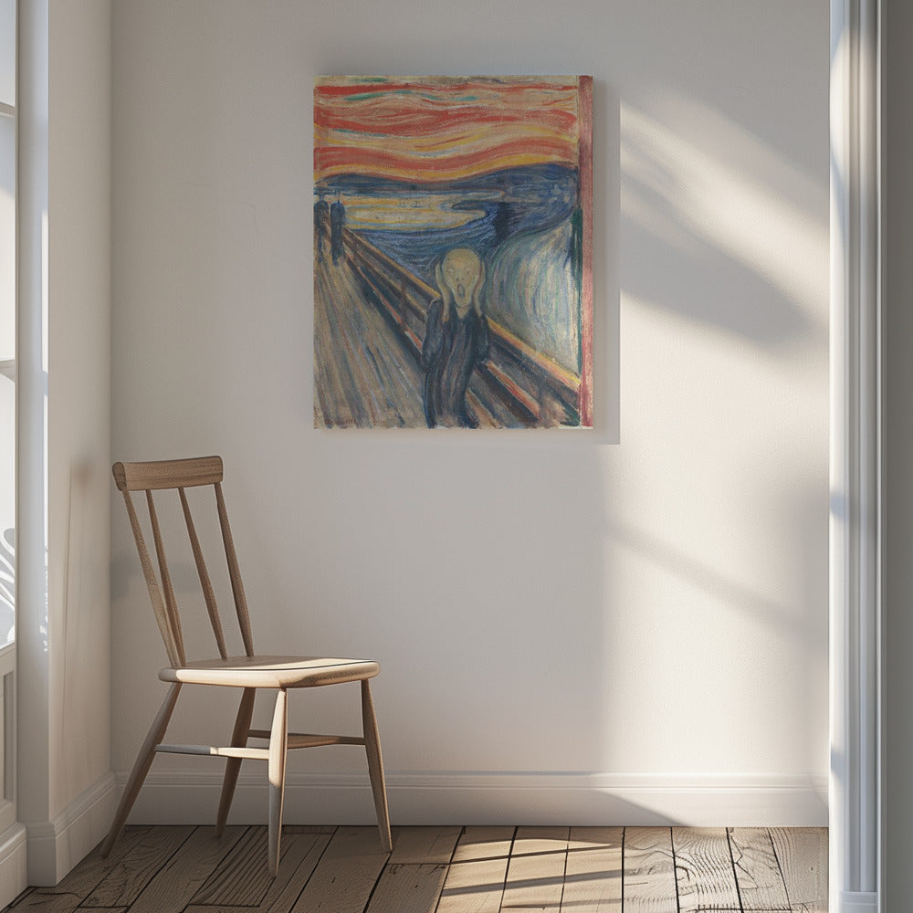 Skriet - The Scream Poster och Canvastavla