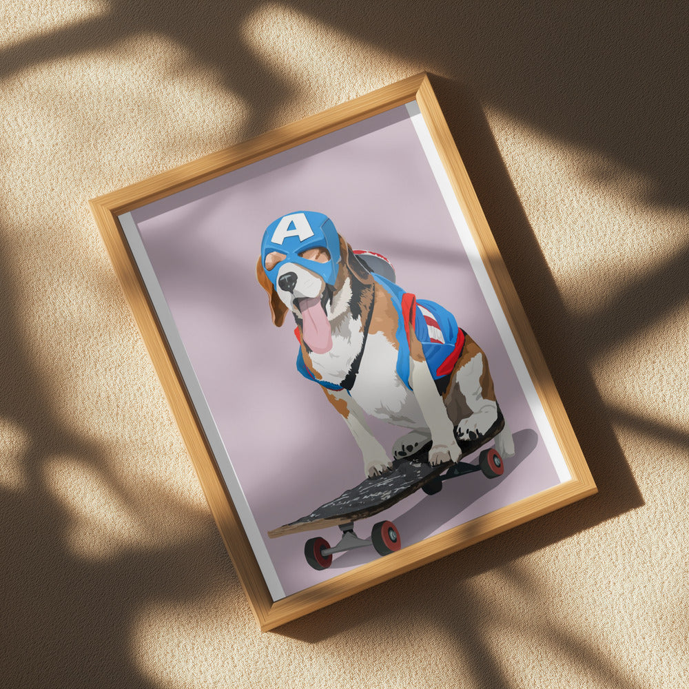 My Kind Of Hero Poster och Canvastavla