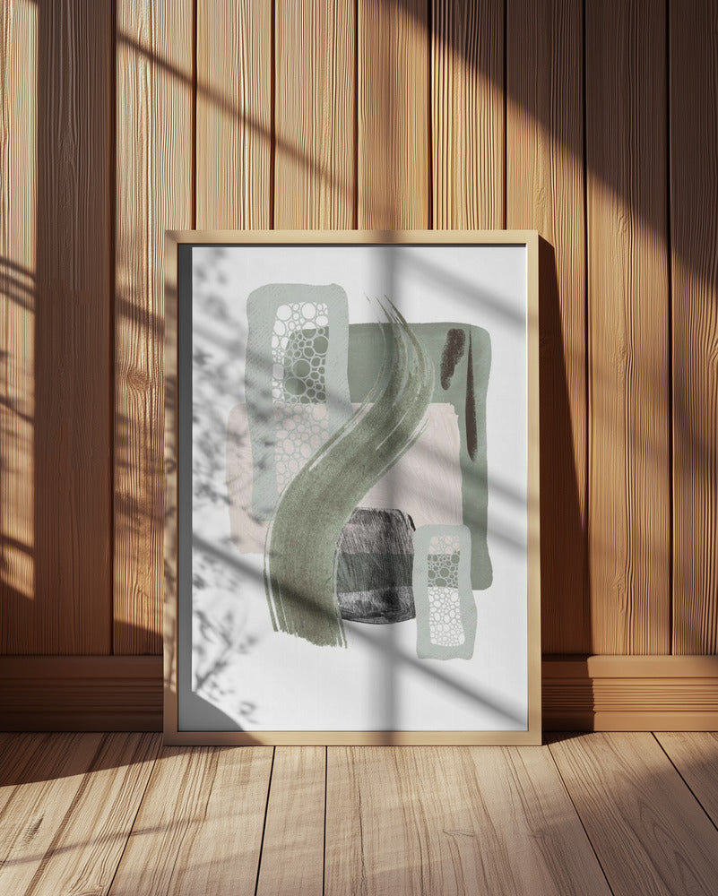 Shadows of Emerald-3 Poster och Canvastavla