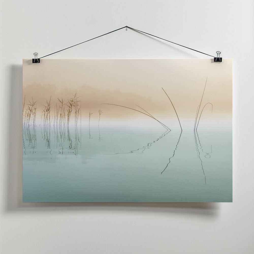 Silence Poster och Canvastavla