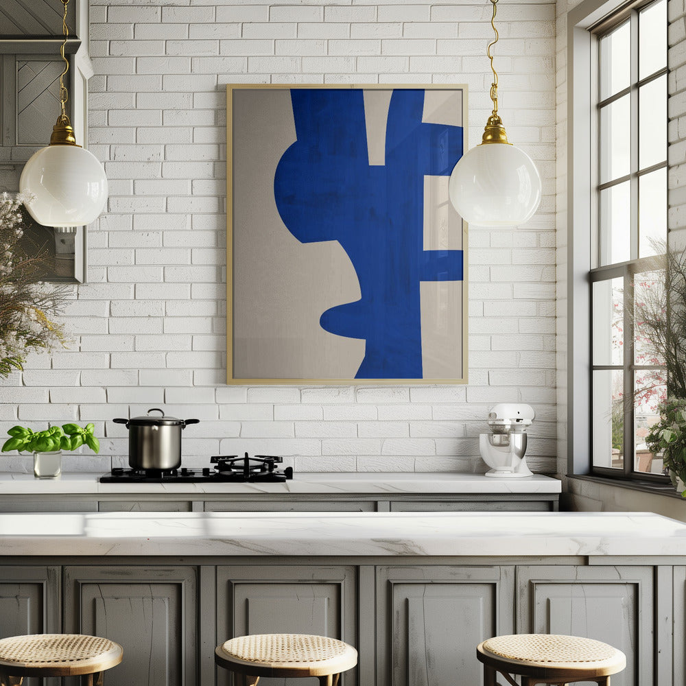 3x4 Aspectratio Indigo63 Poster och Canvastavla