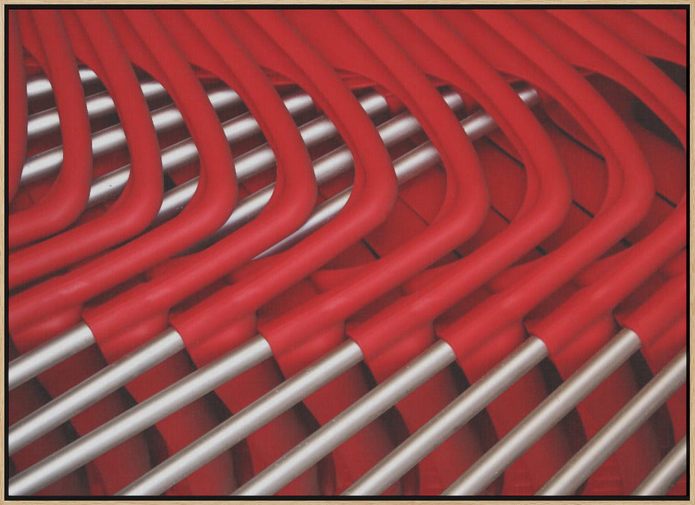 Stacked Chairs Poster och Canvastavla