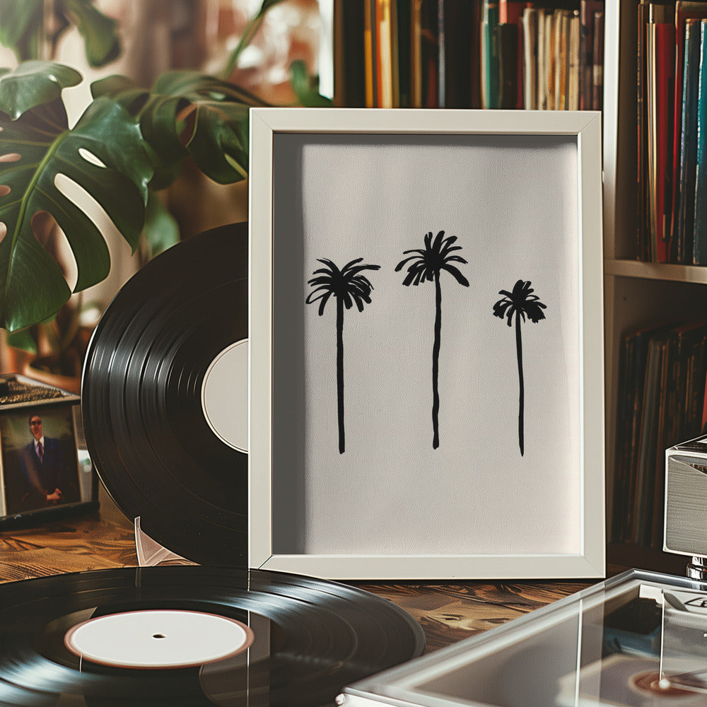 Palm Trees Poster och Canvastavla