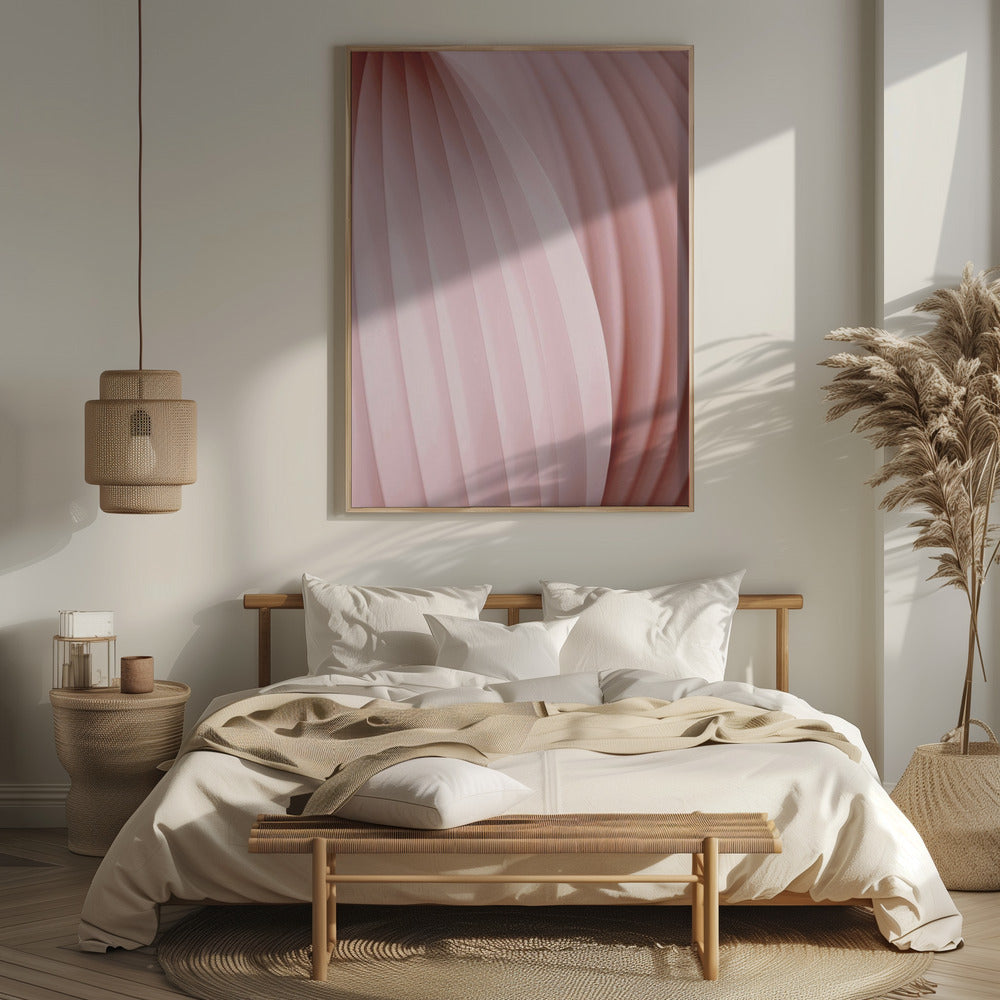 Peach Pink Poster och Canvastavla